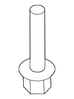 219802J010 - Engine: Trans Mount Bolt for Kia: Borrego Image