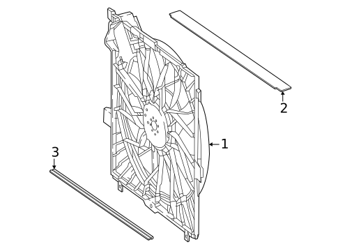 Cooling Fan for 2025 Mercedes-Benz G 580 #0