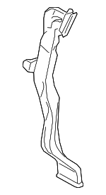 4N0819725B - Body: Side Duct for Audi: A8 Quattro, S8 Image