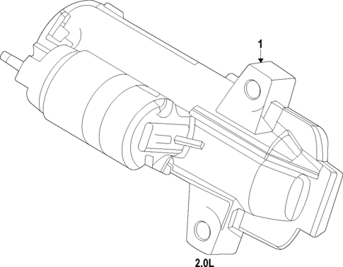 Starter for 2023 Ford Maverick #0