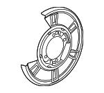 68013766AA - : Backing Plate for Dodge: Sprinter 2500, Sprinter 3500 Image