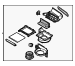 97207E6000 - : 2016-2019 Hyundai Sonata - Blower Assembly for Hyundai: Sonata Image
