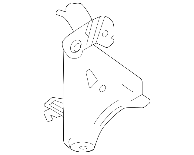 71305-42020 - 2023-2024 Toyota bZ4X - Lower Hinge | Nucar Toyota Parts