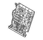 7170148010 - Body: Back Panel Cover for Toyota Image