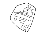 7266848030C0 - Body: Lock Assembly Bezel for Toyota Image
