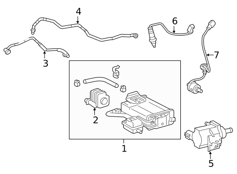 Emission Components for 2017 Lexus RC300 #0