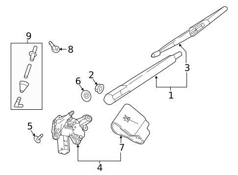 Wipers for 2019 Nissan Qashqai #1