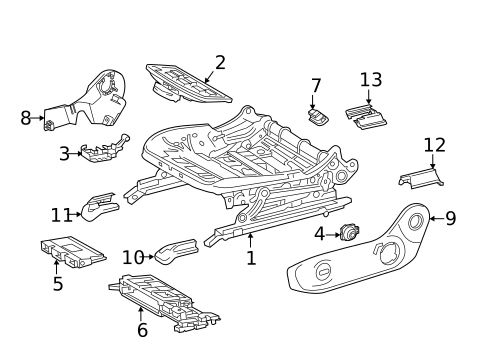 Tracks & Components for 2021 Mercedes-Benz A 35 AMG&reg; #0
