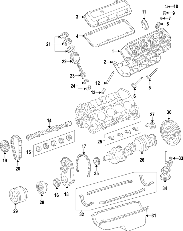 3947880 - Engine: Valve Keeper for GM Image
