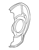 45255S2H000 - : Splash Shield for Honda: CR-V, Element Image