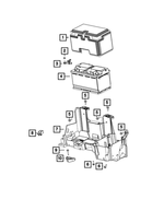BM0H7700AA - Electrical: Storage Battery for Mopar Image