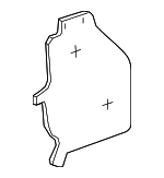 87828240 - Body: Door Interior Trim Panel Insulator for GM Image