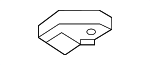 41008495843 - Body: Floor Extension Bracket for BMW Image image