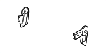 5080728AA - Body: Seat Hinge Cover for Mopar Image