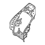 2329108204 - Body: Back Frame for Mercedes-Benz Image