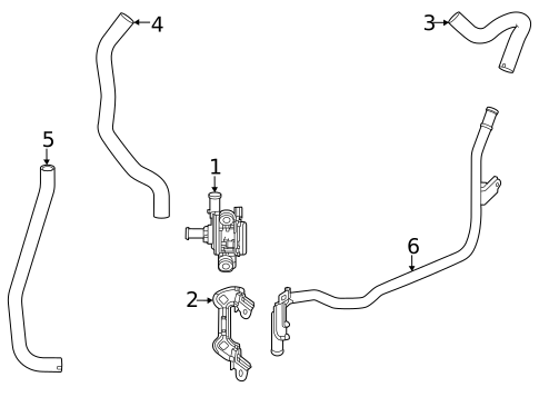 Water Pump for 2022 Honda CR-V #1