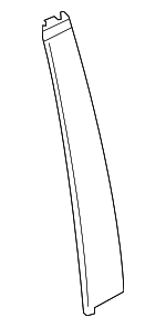 72970TG7A11 - Body: Applique for Honda: Passport, Pilot, Ridgeline Image