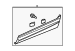 75333TG7A02 - : Body Side Molding for Honda Image