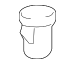 5553860050 - Body: Instrument Panel Hole Cover for Toyota: 4Runner Image