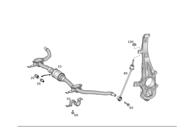 1663270000 - Springs, Suspension and Hydraulic Components: Valve Element for Mercedes-Benz: GL350, GL450, GL550, GLE300d, GLE350, GLE400, GLE43 AMG, GLE450 AMG, GLE550e, GLS350d, GLS450, GLS550, ML250, ML350, ML400, ML550 Image image