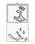 5541030550 - Body: Upper Panel for Lexus: GS300, GS400, GS430 Image