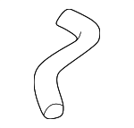 1J0121058AC - Cooling System: Hose for Volkswagen Image