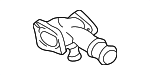 Engine Coolant Outlet Flange