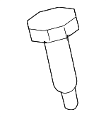 N90851501 - Steering: Column Assembly Lower Bolt for Volkswagen: Beetle Image