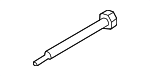 N90650801 - Steering: Mount Bushing Bolt for Volkswagen: Beetle, Golf, Jetta Image