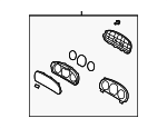 940012B220 - : Cluster Assembly for Hyundai: Santa Fe Image