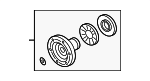 D3598070 - Driveline &amp; Axles: Drive Shaft Pinion Yoke for Audi Image