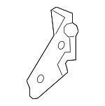 5383606180 - : Front Bracket for Lexus: ES250, ES300h, ES350 Image