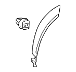 7506246021C0 - : Molding Set Outside for Lexus: RZ300e, RZ450e Image