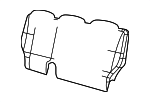 7B0885775C - Body: Seat Back Pad for Volkswagen: Routan Image