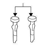 7B0881920EDE5 - Body: Headrest Guide for Volkswagen: Routan Image
