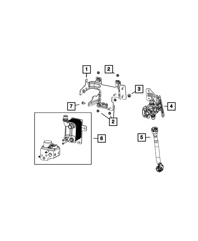 68577353AA - : Coolant 3 Way Valve for Mopar Image