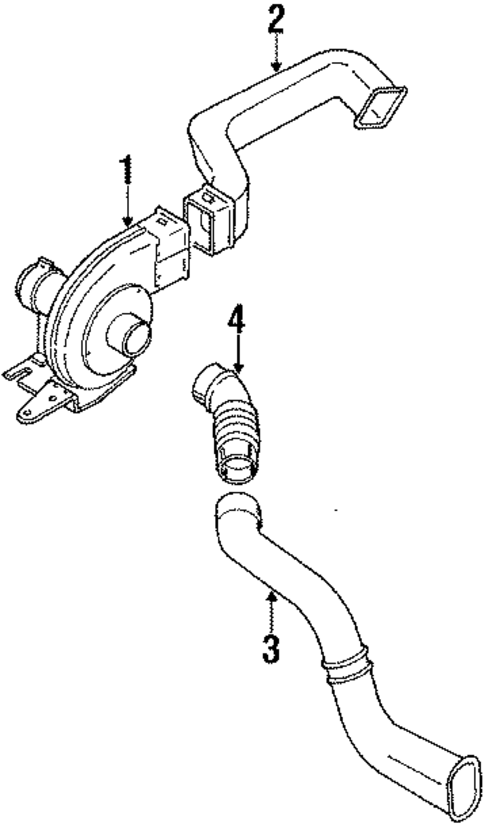 Injector Cooler Blower for 1989 Isuzu Impulse #0