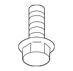 N90959003 - Exhaust: Pipe Shield Bolt for Audi: A3, A3 Quattro, A3 Sportback e-tron, A5 Quattro, A5 Sportback, Q3, Q4 e-tron, Q4 e-tron Sportback, Q8 e-tron, Q8 e-tron Sportback, RS5, RS5 Sportback, S3, S5, S5 Sportback, SQ8 e-tron, SQ8 e-tron Sportback Image