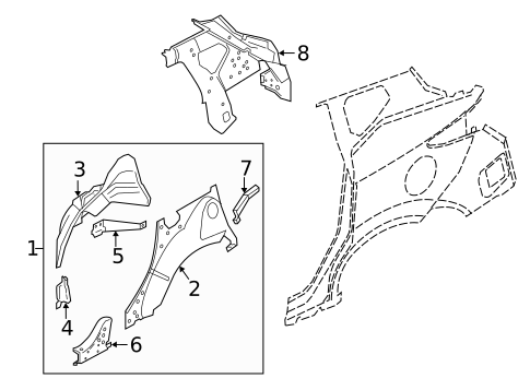 Inner Structure for 2024 Nissan Murano #0