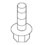 90119A0452 - Suspension: Front Support Bolt for Scion: iQ, tC | Toyota: Avalon, C-HR, Camry, Corolla, Corolla Cross, Crown, GR Corolla, Highlander, Prius, Prius AWD-e, Prius C, Prius Prime, RAV4, RAV4 Prime, Sienna, Venza, Yaris Image