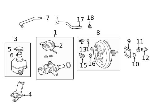 Hydraulic System for 2021 Toyota Highlander #0