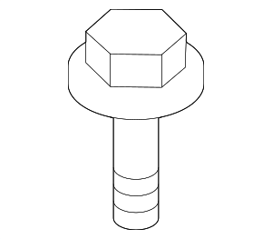 90159A0006 - Electrical: Bumper Cover Screw for Toyota Image