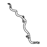 84890611 - Electrical: Battery Cable for Chevrolet: Silverado 2500 HD, Silverado 3500 HD | GMC: Sierra 2500 HD, Sierra 3500 HD Image