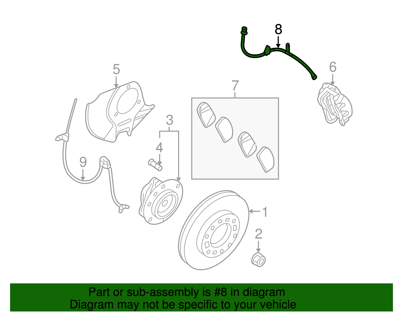 PowerStop Rotor Kit | 2007–2008 Hyundai Entourage (SC5831) main image 1