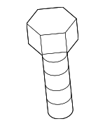57725F2000 - Steering: Gear Assembly Mount Bolt for Kia: Cadenza, Carnival, EV6, EV9, Forte, K5, K900, Niro, Niro EV, Optima, Seltos, Sorento, Soul, Soul EV, Sportage, Telluride Image