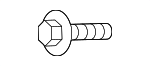 90007550401 - Body: Lock Screw for Porsche: 718 Boxster, 911, Boxster Image