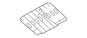 99151256240 - Body: Grille Bracket for Porsche Image