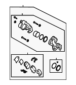 581103L100 - : Caliper Assembly for Hyundai: Azera Image