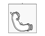 P2145681J - : Air Tube for Audi: RS Q8, SQ7, SQ8 Image