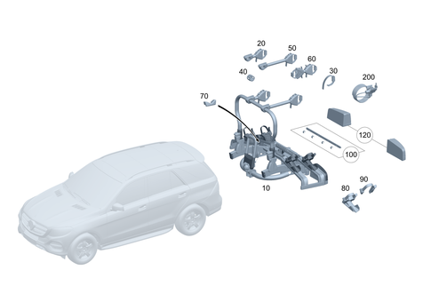 Rear End Carrier Systems for 2012 Mercedes-Benz GLK350 #0